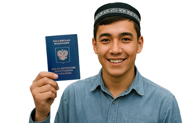 Exam for a patent, temporary residence permit (TRP; РВП) and a residence permit (PRP; ВНЖ)